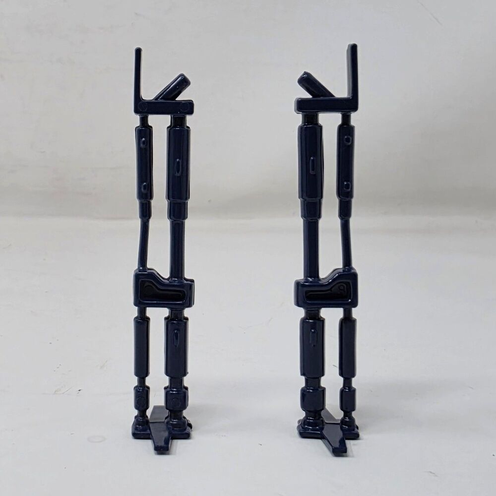Lot of 2 Vintage Original Star Wars 1979 Millennium Falcon Part Ramp Struts Blue
